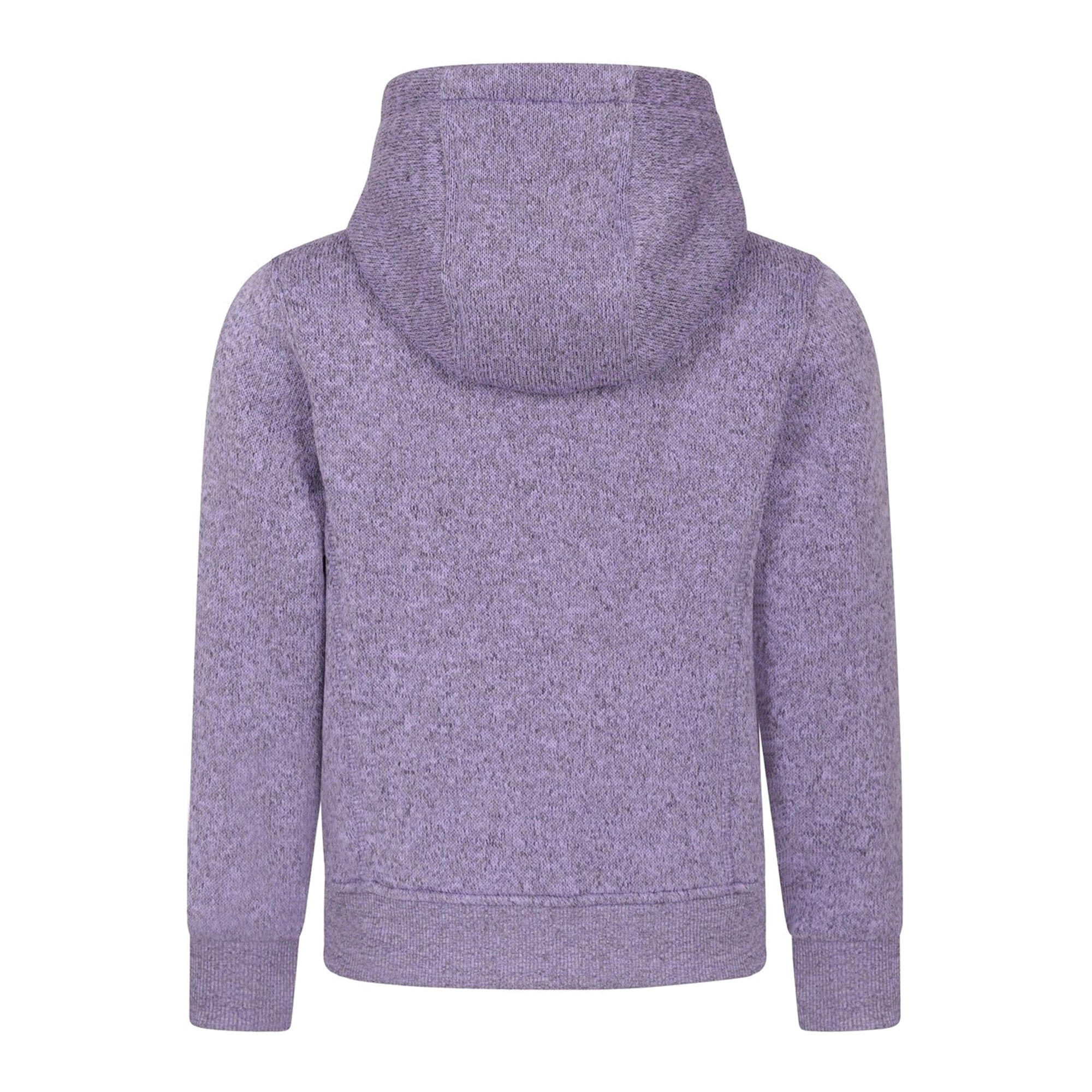 "Nevis" Kapuzenpullover für Kinder Violett 2/4