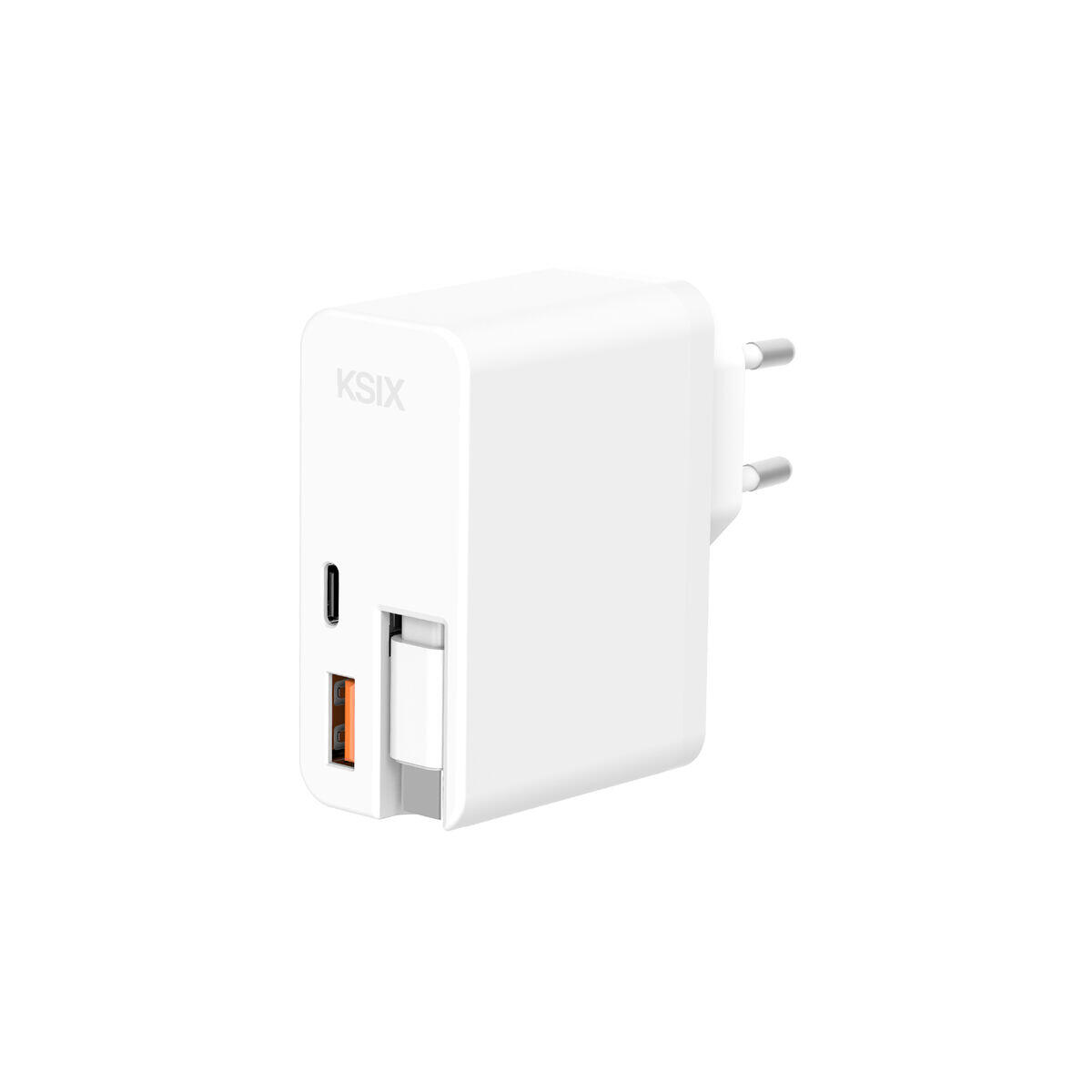 Caricabatterie da Parete KSIX USB-A 3/5