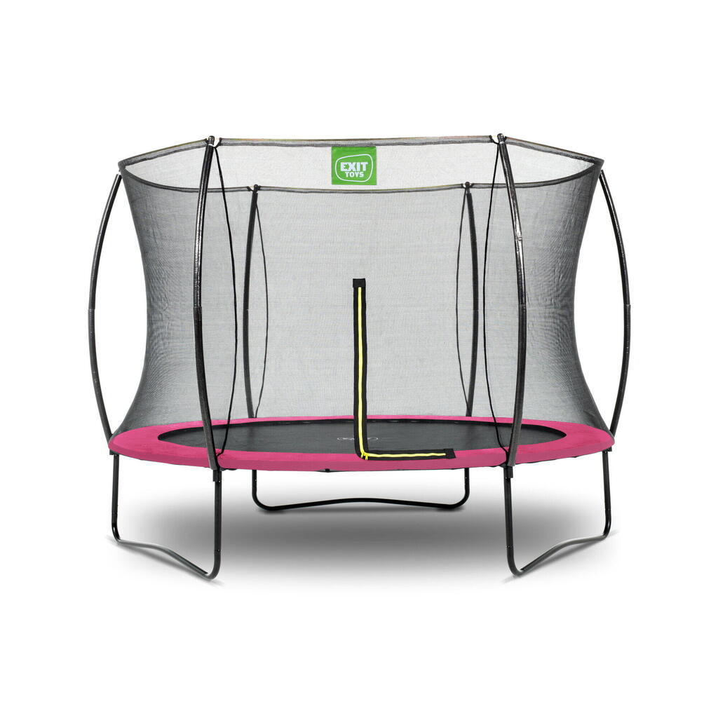 EXIT Silhouette Trampoline 8ft – Pink