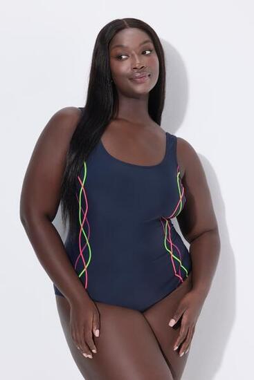 Femme Maillot de bain passepoils bande sous la poitrine doublure poitrine