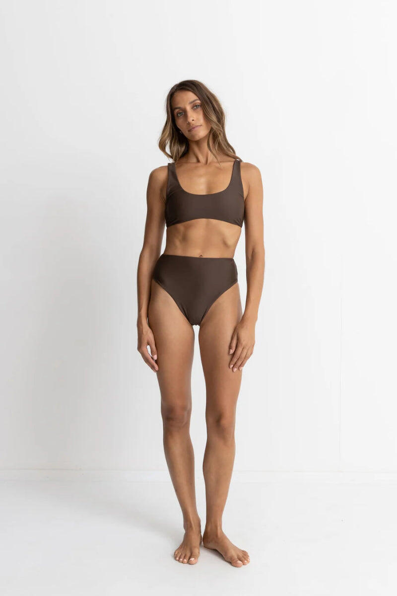 Klassieke Hoge Taille - Dames Badpak Onderkant 6/7