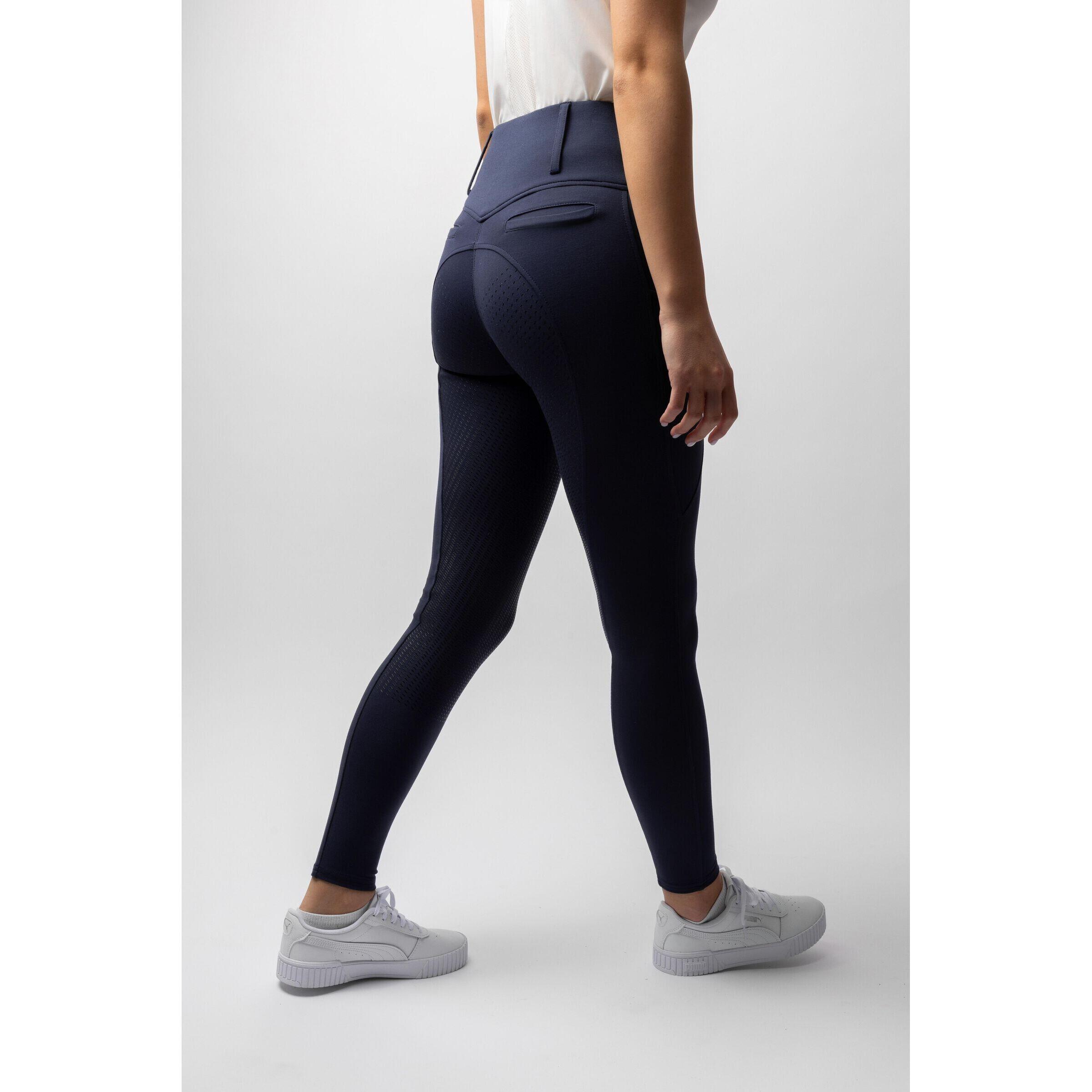 Leggings da equitazione full grip da donna Horze Mira 4/7