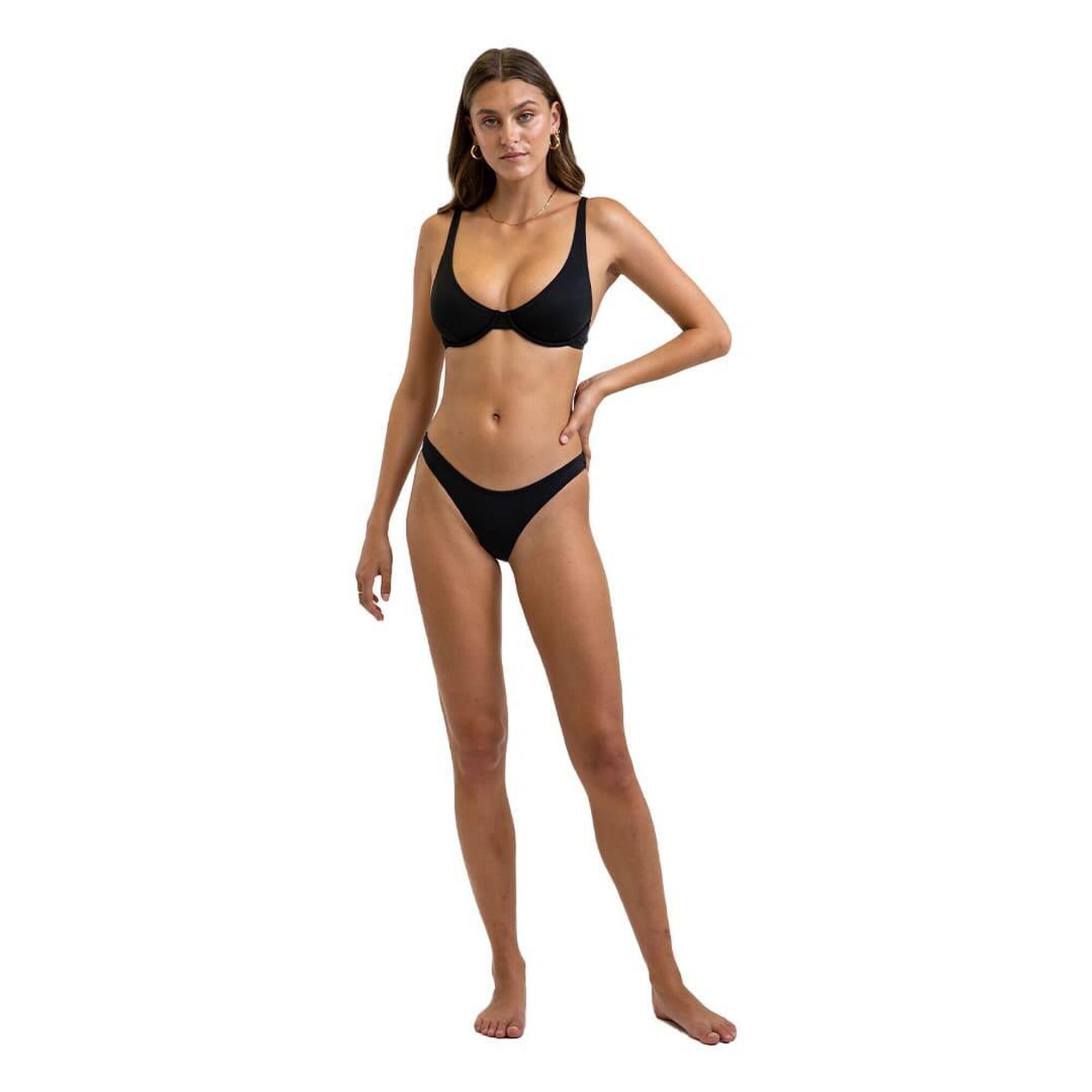 Rhythm - Islander - Haut De Maillot Femme - Maillot De Bain 2 Pièces - Noir - 40 M - Decathlon