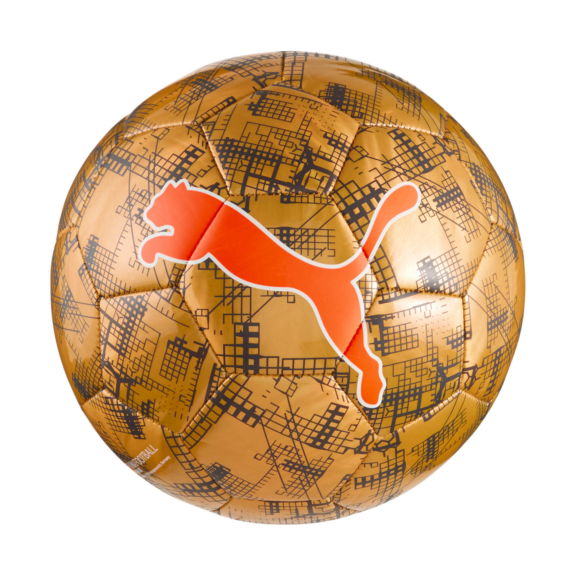 Puma - Ballon De Football À Motif Puma Cup Puma - Ballon - Gris|jaune|orange|rouge - 4 - Decathlon