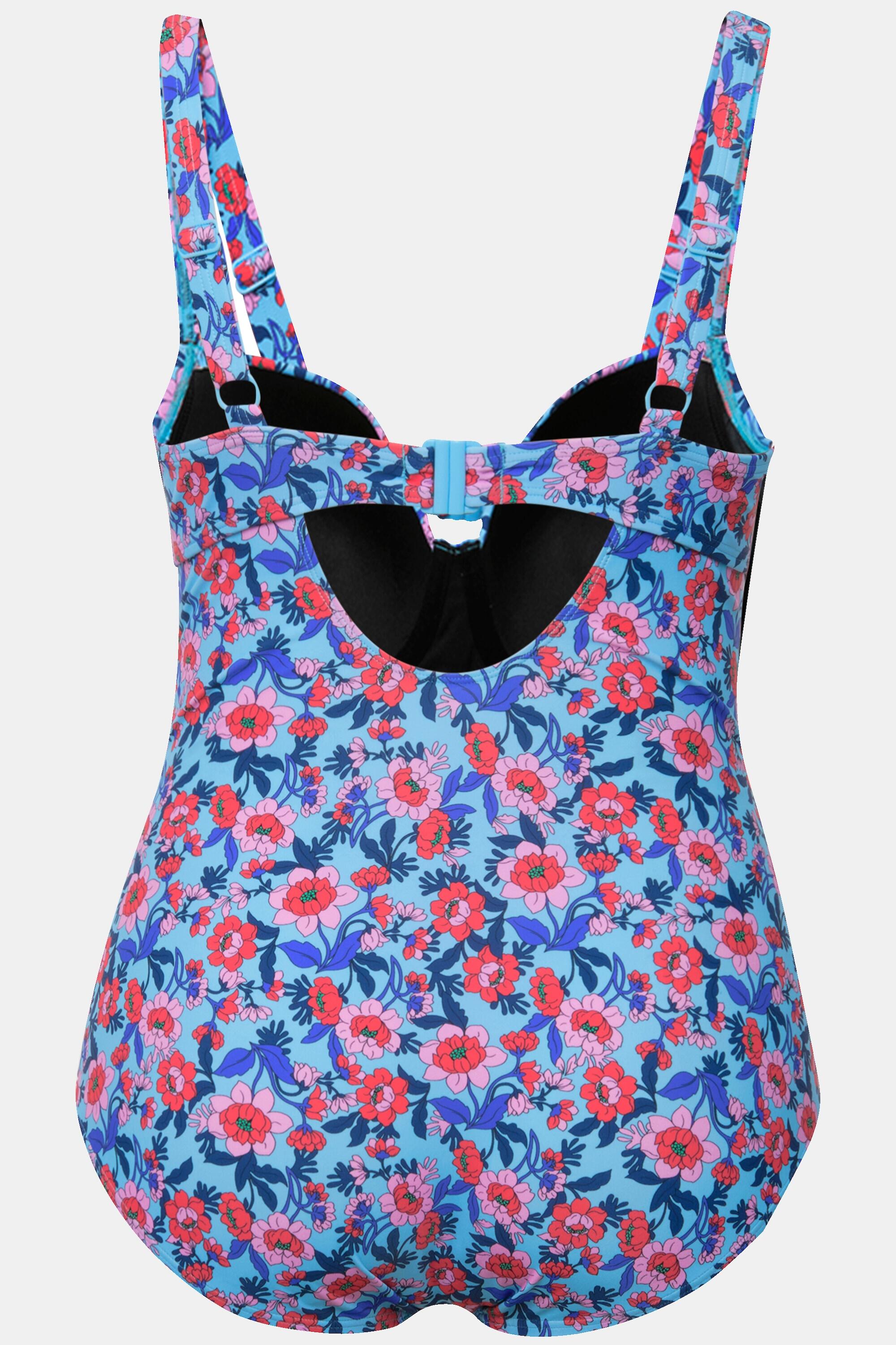 Femme Maillot de bain à bretelles réglables. Bonnets souples 6/6