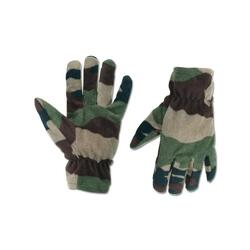 Gants polaires légers élastique fibre polaire polyester camo