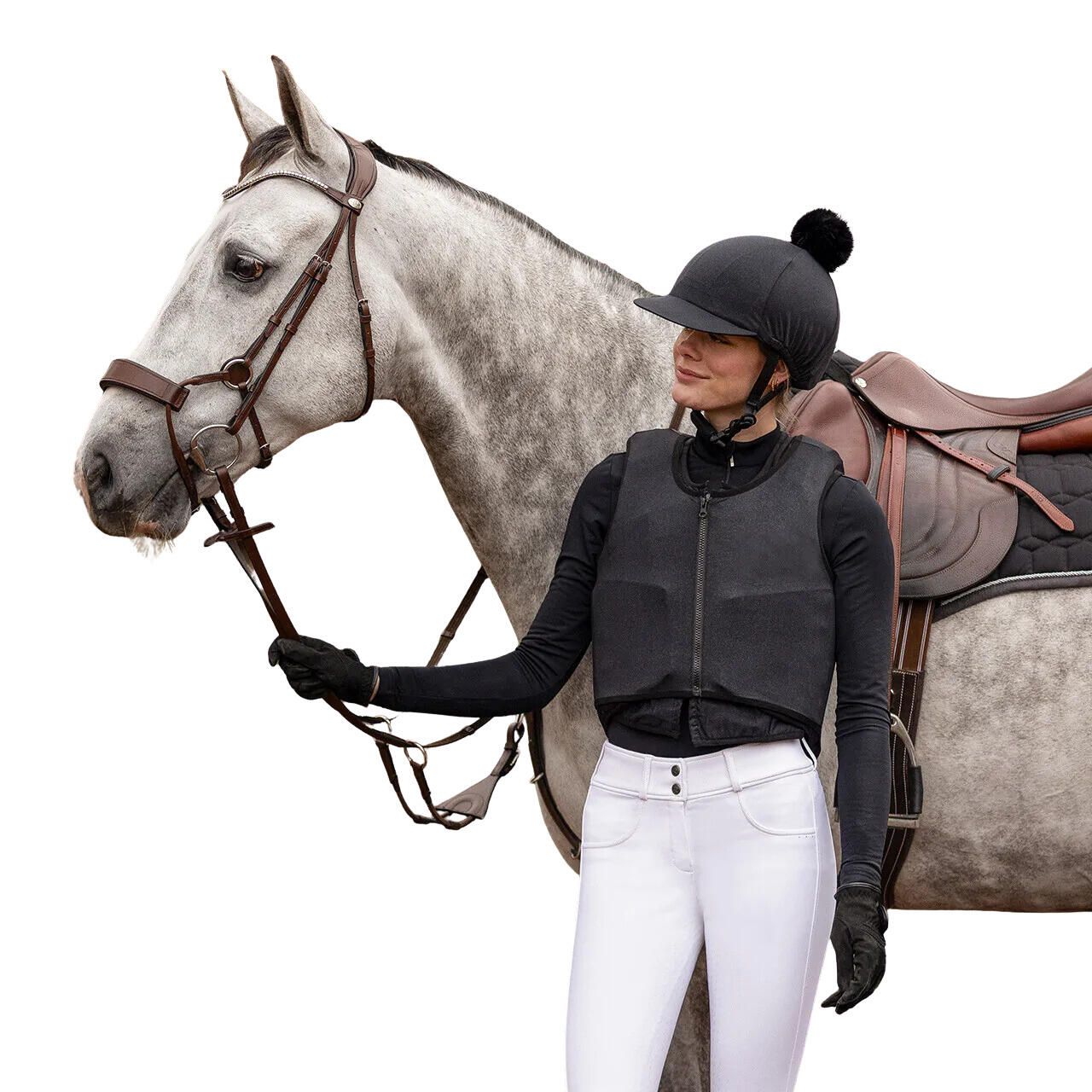 Reithelmüberzug QHP Glitter 3/6