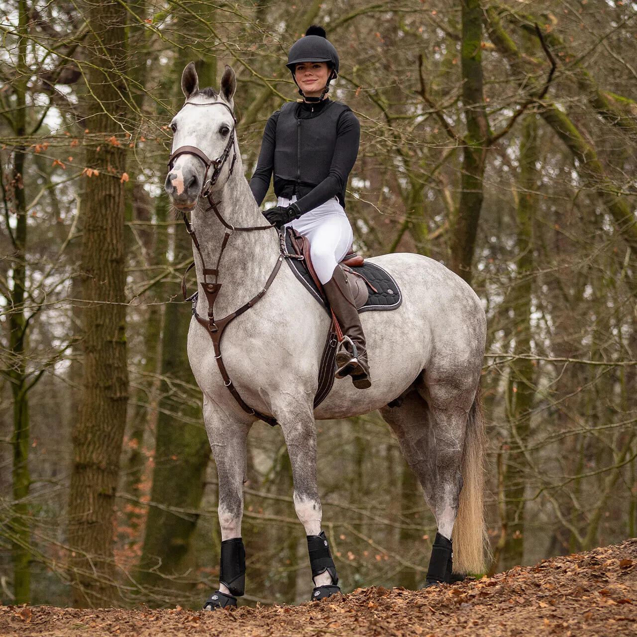 Reithelmüberzug QHP Glitter 5/6