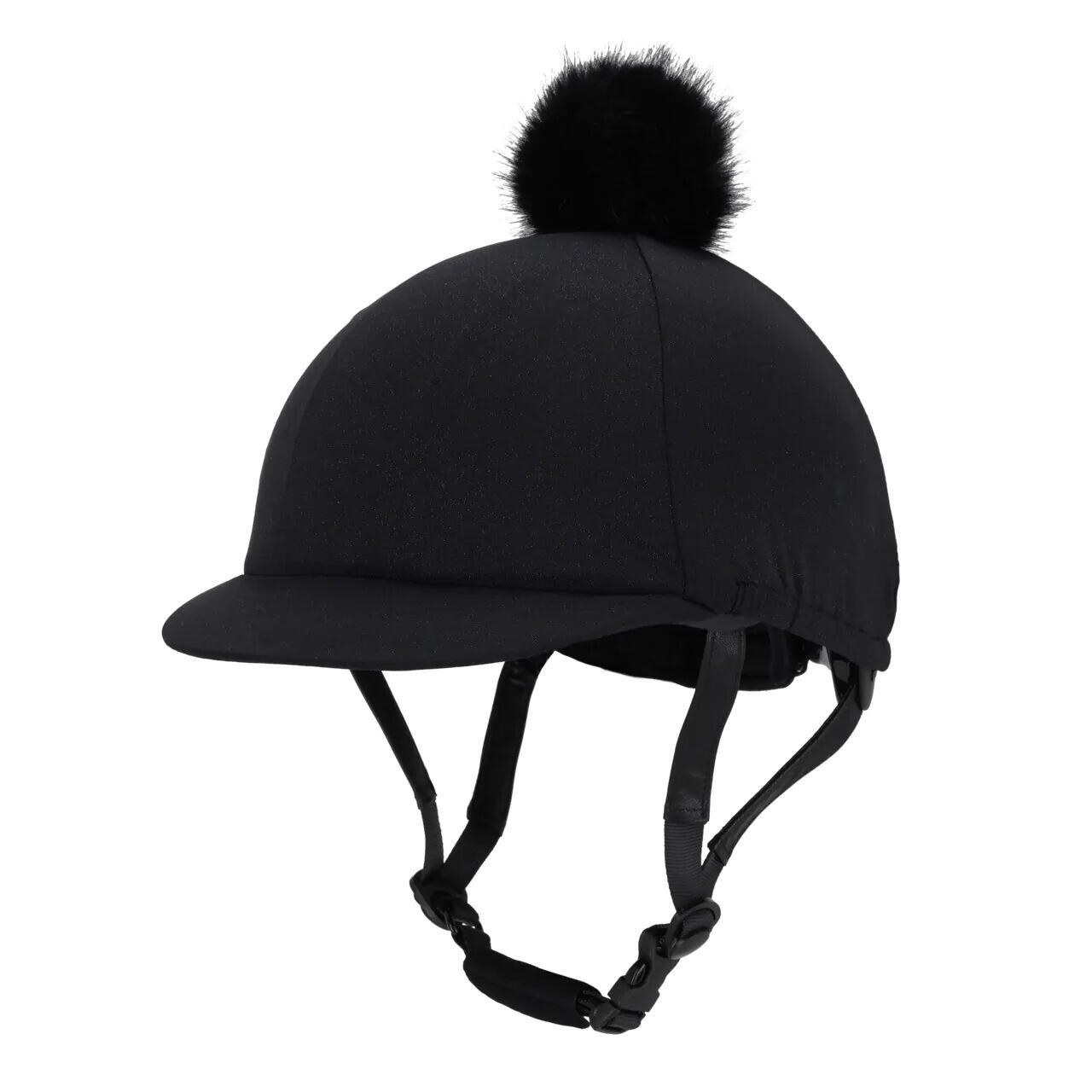 Qhp - Toque Pour Casque Équitation Qhp Glitter - Casque - Noir - No Size - Decathlon