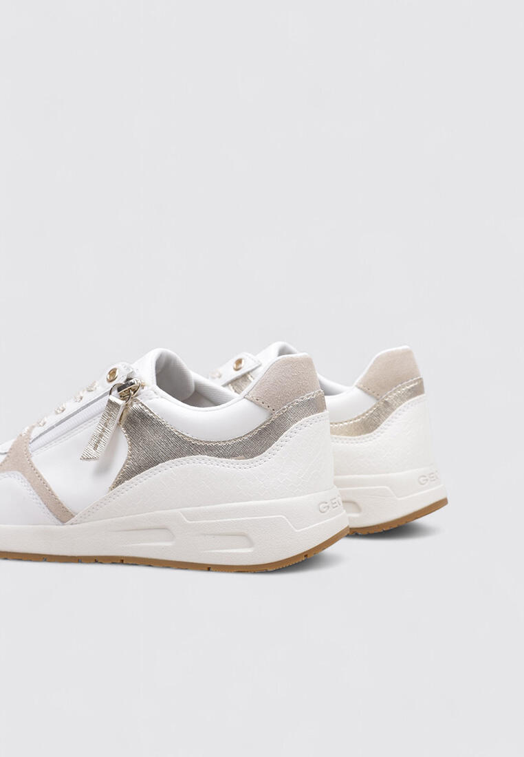 Chaussure de randonnée Baskets Femme Geox D BULMYA B Blan 4/5