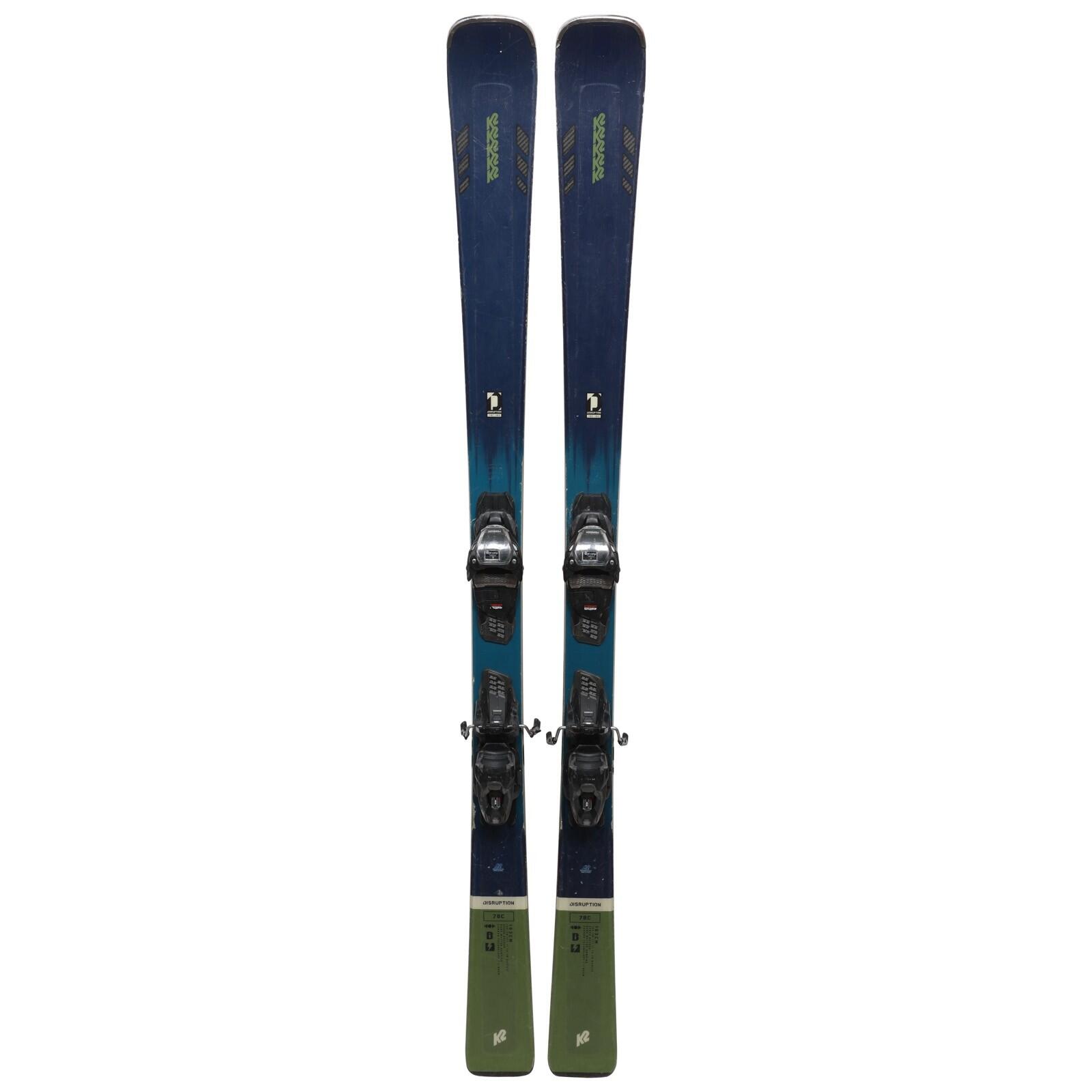 RECONDITIONNE - Ski K2 Disruption 78 C + Fixations 2/4