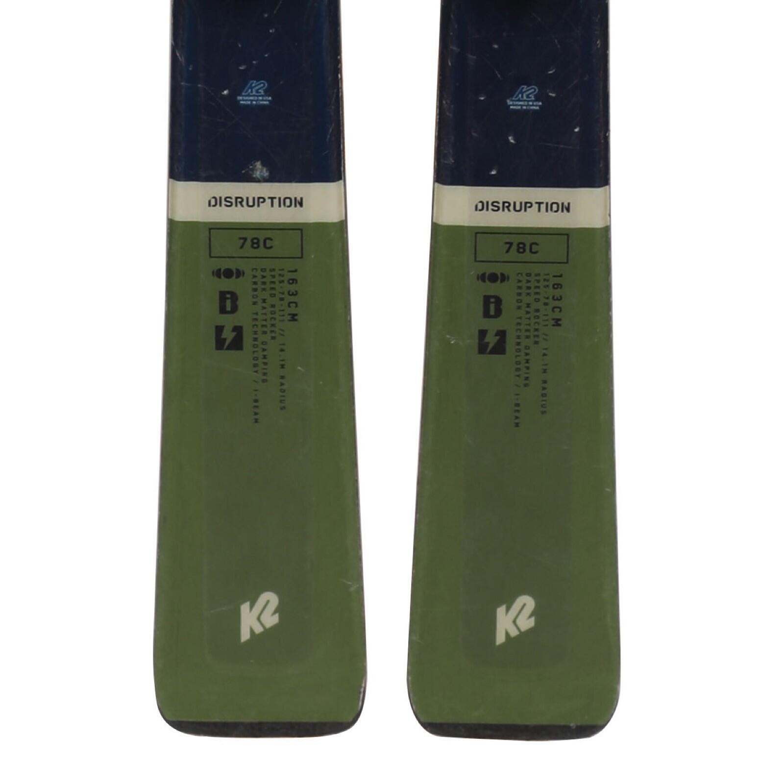 RECONDITIONNE - Ski K2 Disruption 78 C + Fixations 4/4