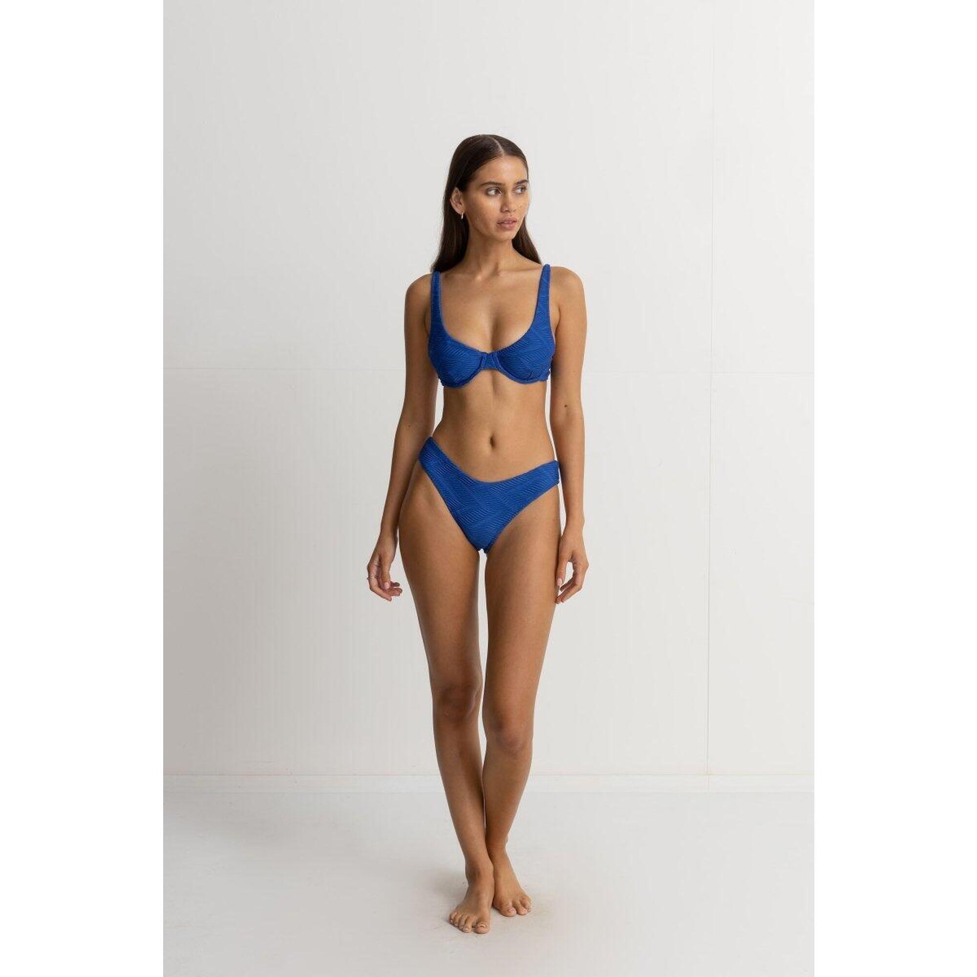 Rhythm - Castaway - Haut De Maillot Femme - Maillot De Bain 2 Pièces - Bleu - 36 Xs - Decathlon