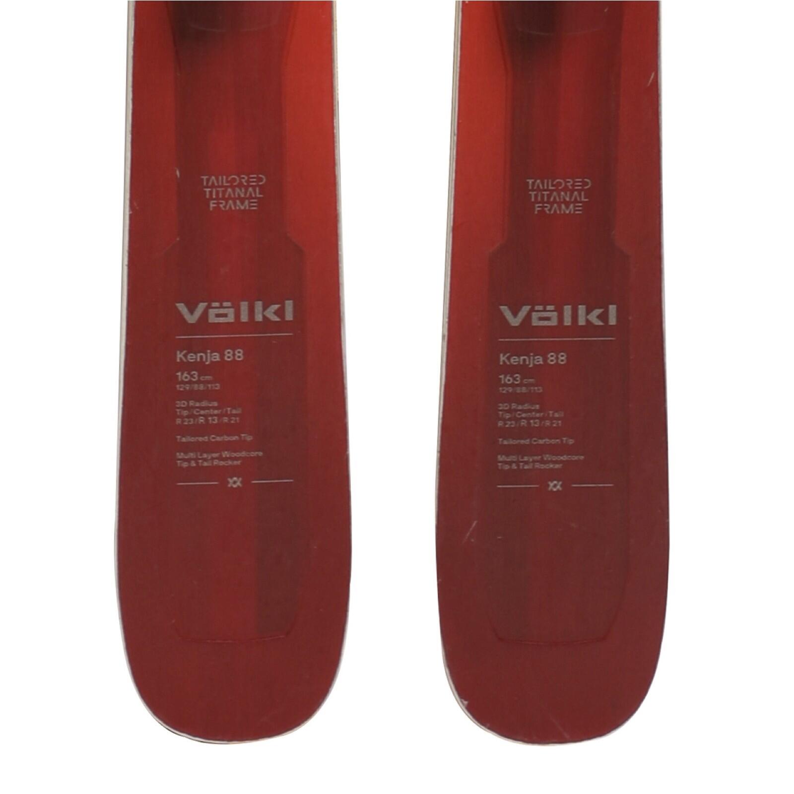 RECONDITIONNE - Ski Volkl Kenja 88 + Fixations 4/4