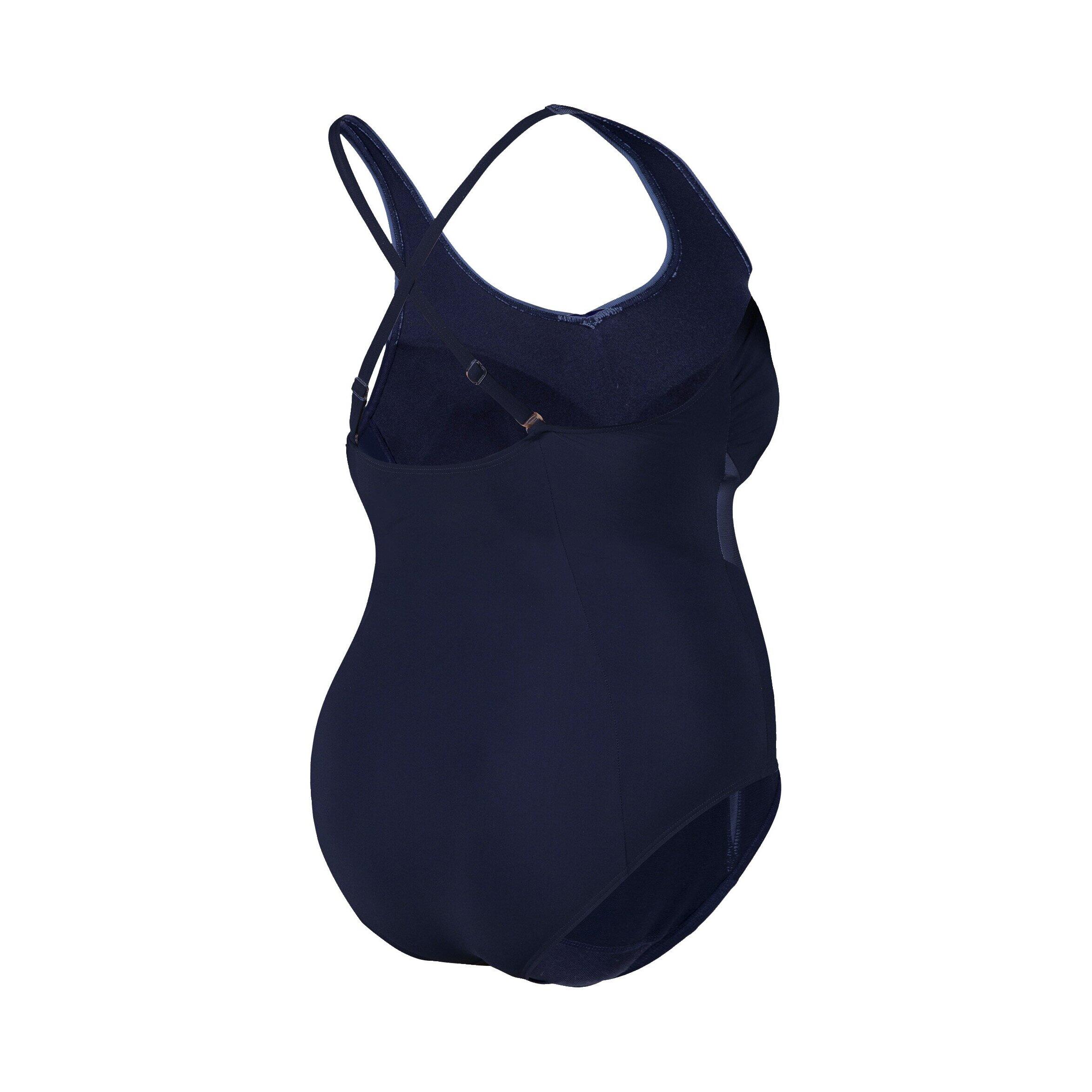 Fato de banho feminino de 1 peça Arena Isabel Light Cross Back Plus 2/3