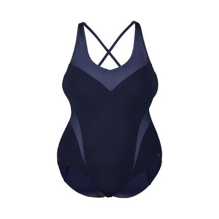 Dames zwempak uit 1 stuk Arena Isabel Light Cross Back Plus