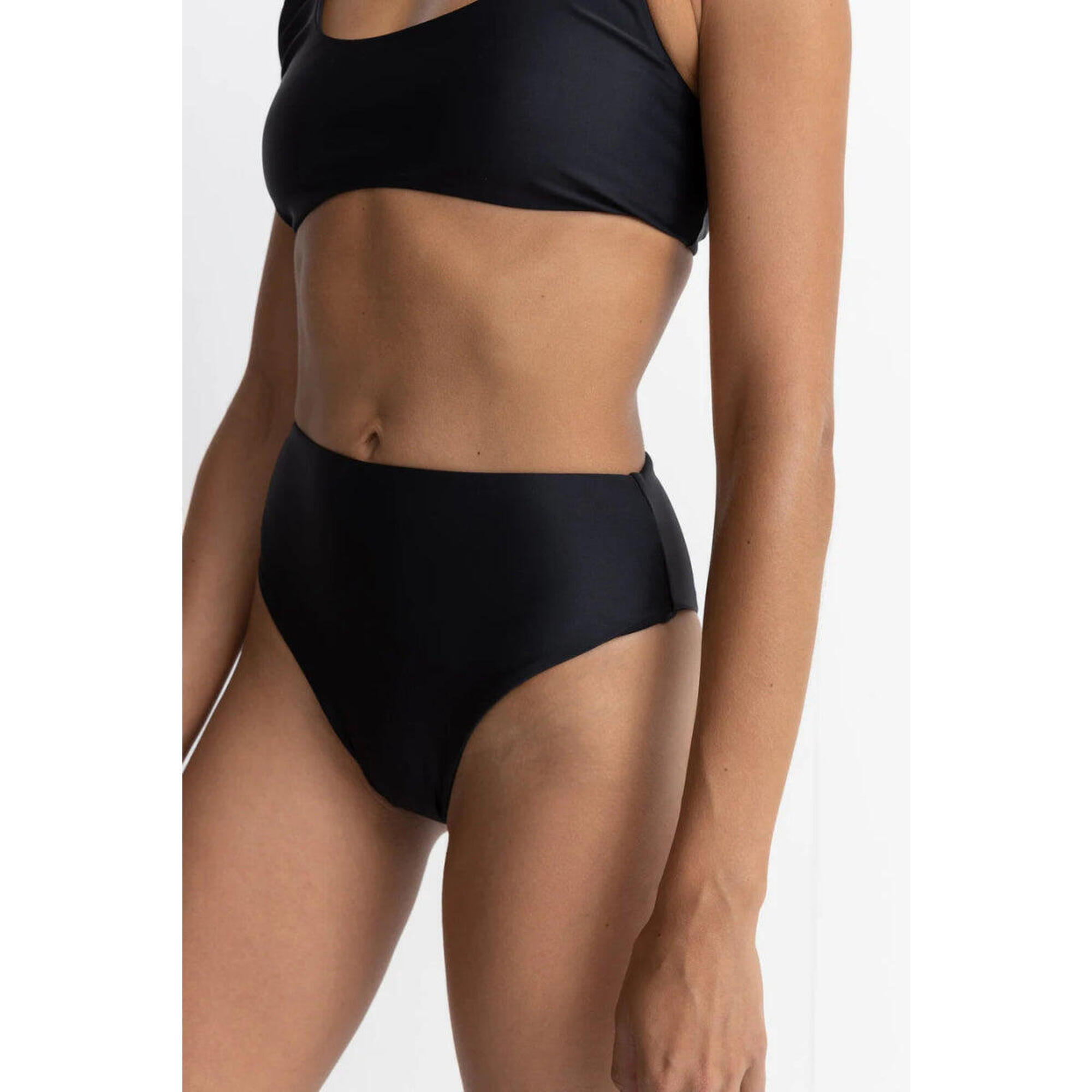 Rhythm - Classic Hi Waist - Bas De Maillot Femme - Maillot De Bain 2 Pièces - Noir -  Xs - Decathlon