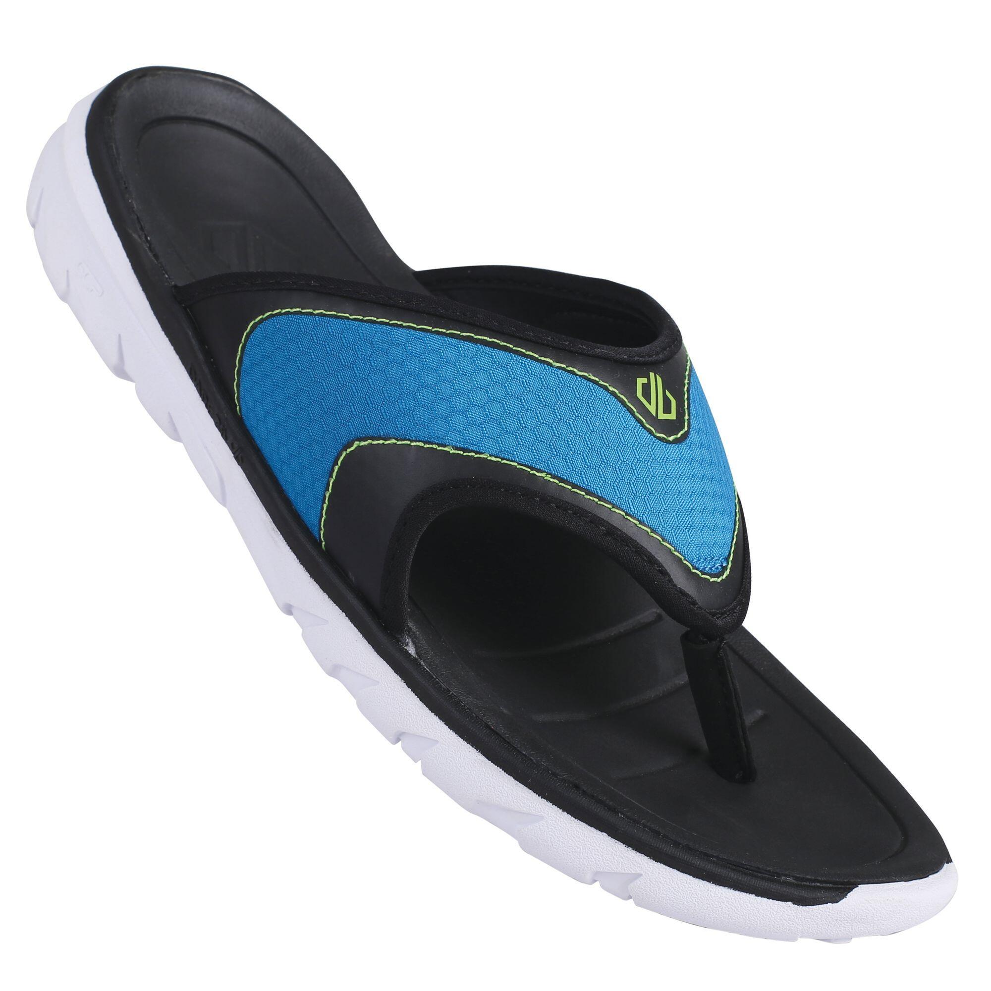 DARE 2B Mens Xiro Flip Flops (Petrol Blue/Jasmine Green)