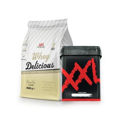 Whey delicious - 80% eiwit, proteïne poeder - bosvruchten - 450 gram (15 shakes)