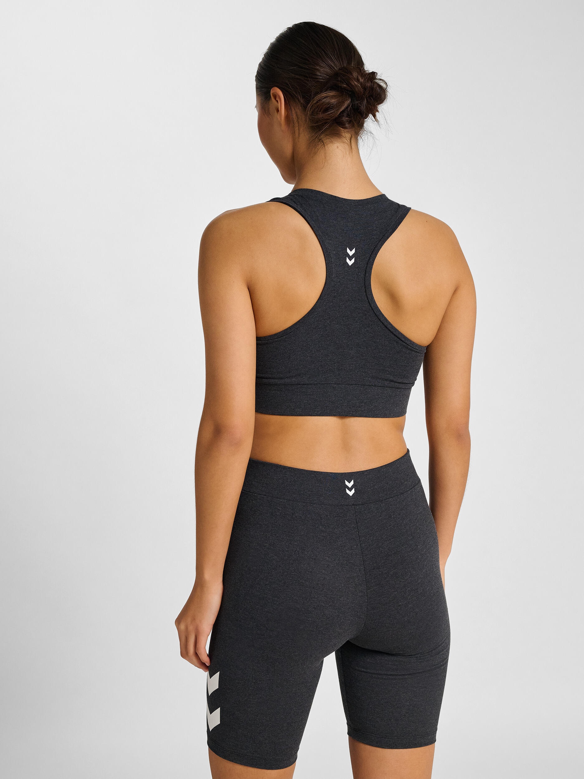 Light support bra with logo for women Hummel Pulse 2/7