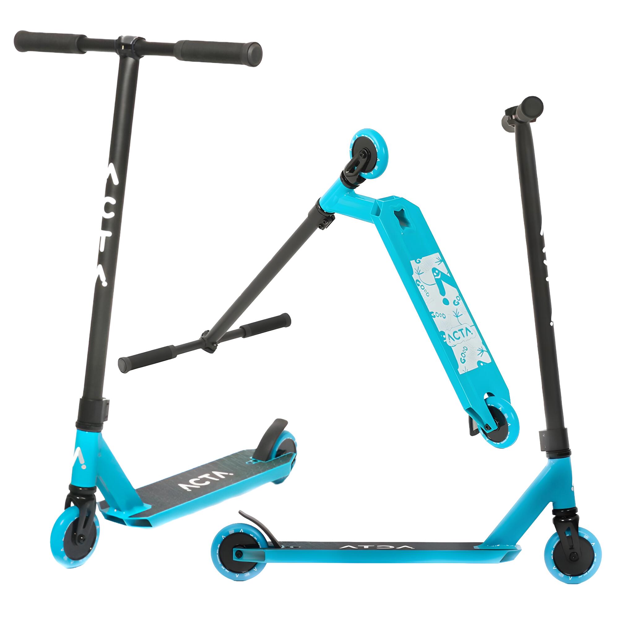 ACTA ACTA Freestyle Scooter - Modelo FS - Azul | Compressão HIC - Leve e Versátil