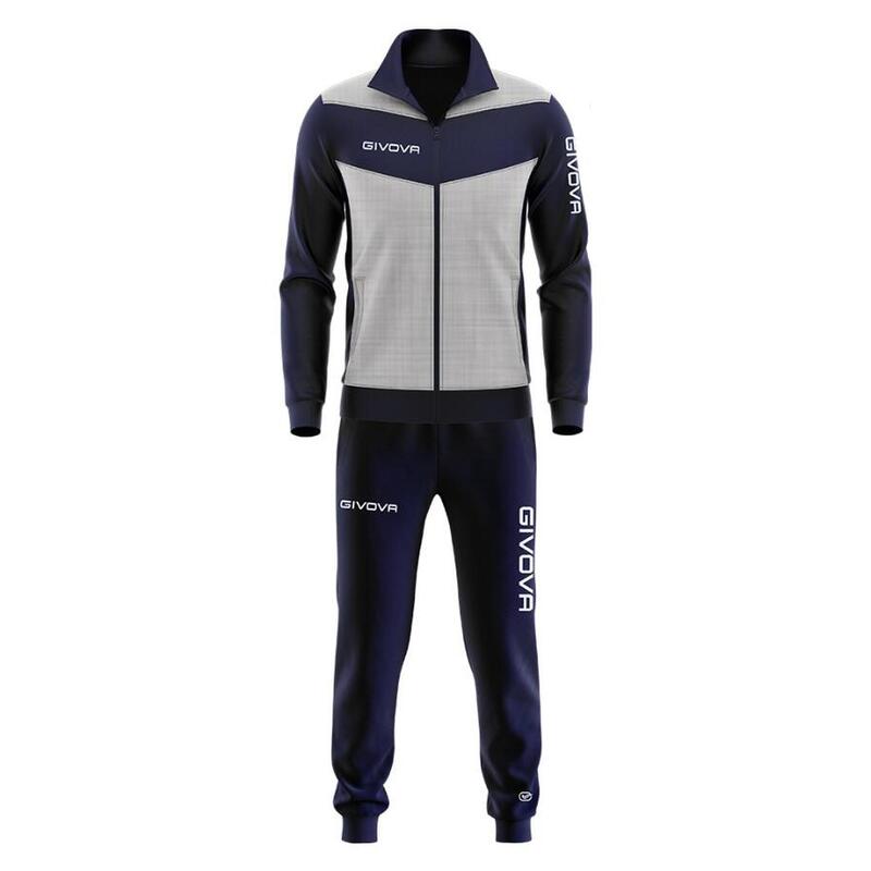 Trening Givova Visa Luxury, gri/bleumarin, S