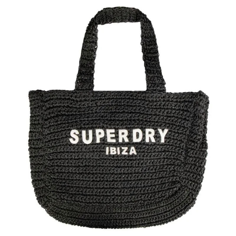 Tote bag femme Superdry Raffia City 2/6