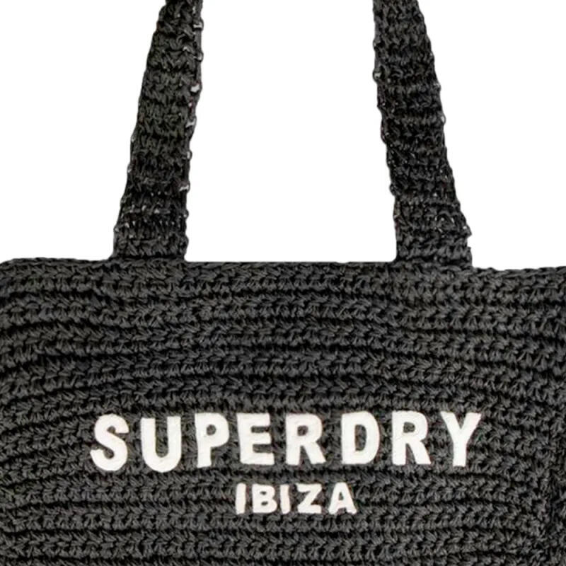 Tote bag femme Superdry Raffia City 6/6