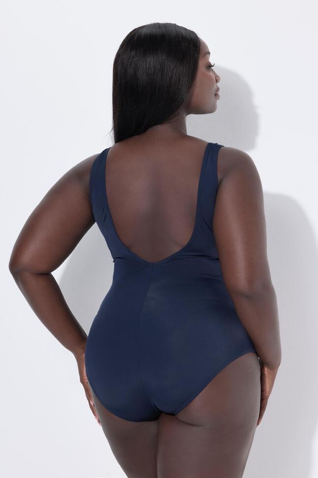 Damskie Strój kąpielowy bardzo miękka podszewka marszczenie z boku