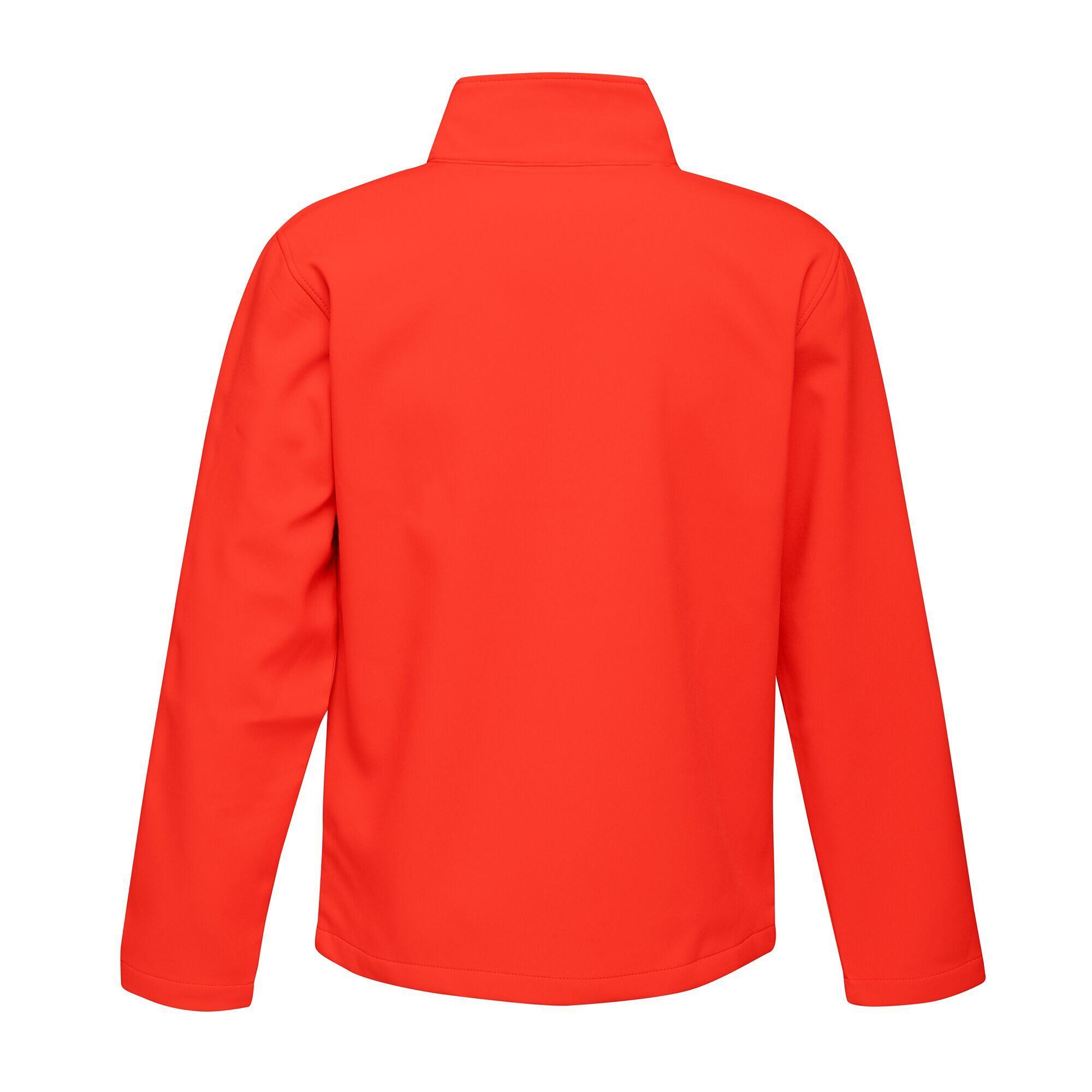 Standout Mens Ablaze Printable Soft Shell Jacket (Classic Red/Black) 2/5