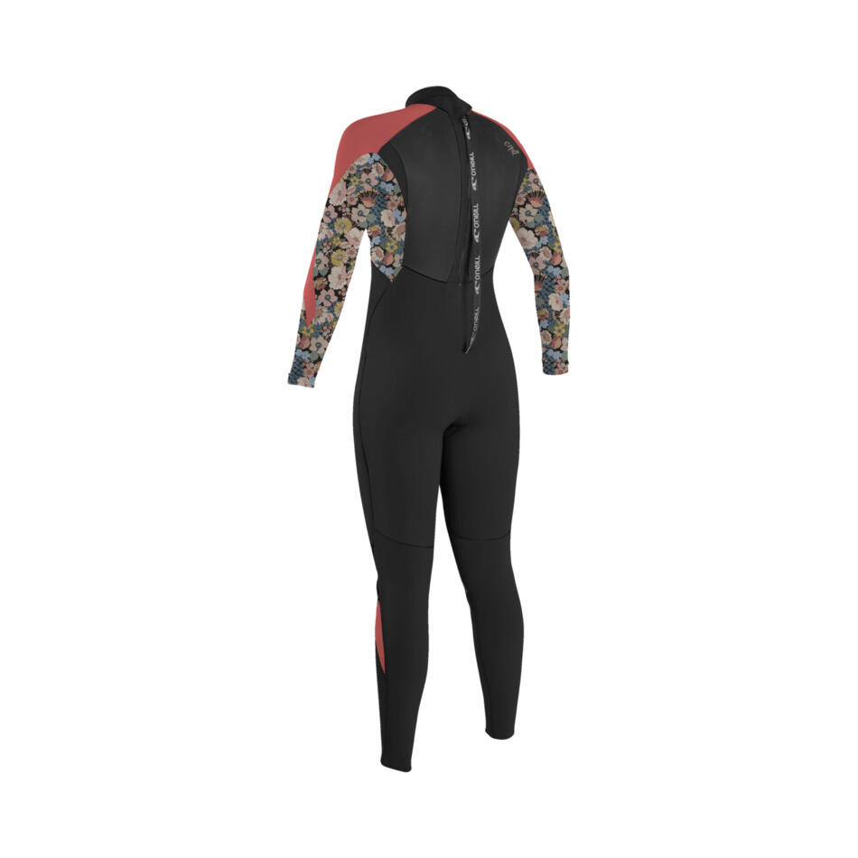 Combinaison de surf full zip dorsale fille O'Neill Epic 5/4 2/2
