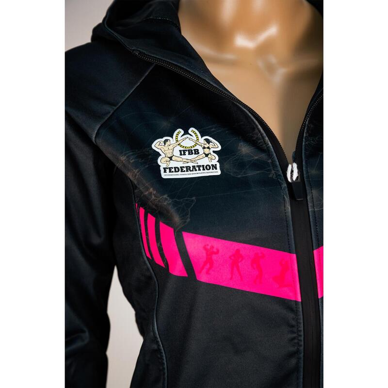 Hanorac bumbac feminin - International Fitness and Body Building Federation