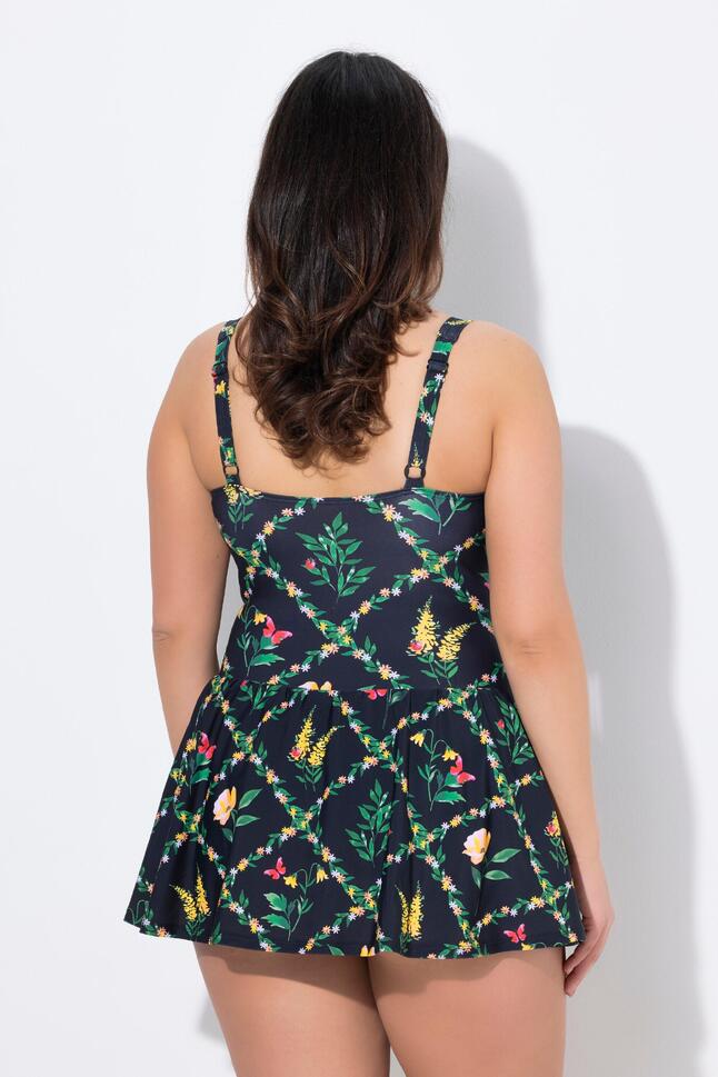 Damski Strój kąpielowy miękkie miseczki z fiszbinami ramiączka z regulacją