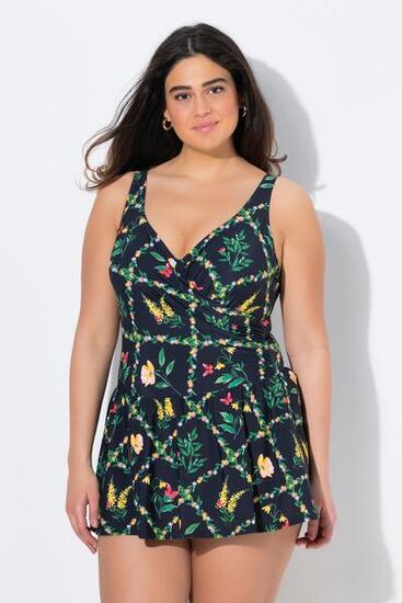 Damen Badekleid Bügel-Softcups Träger verstellbar recycelt