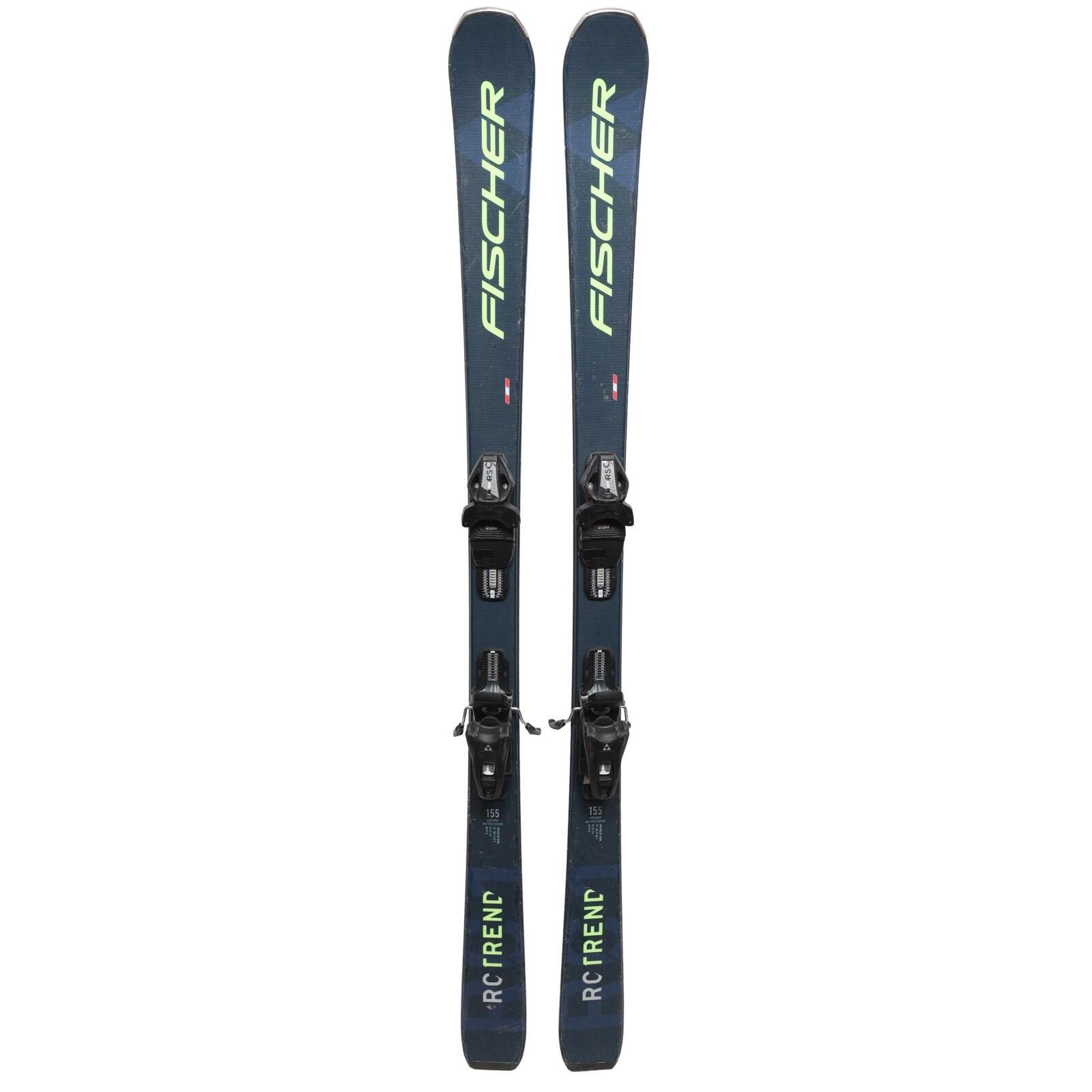 RECONDITIONNE - Ski Fischer Rc Trend + Fixations 2/4