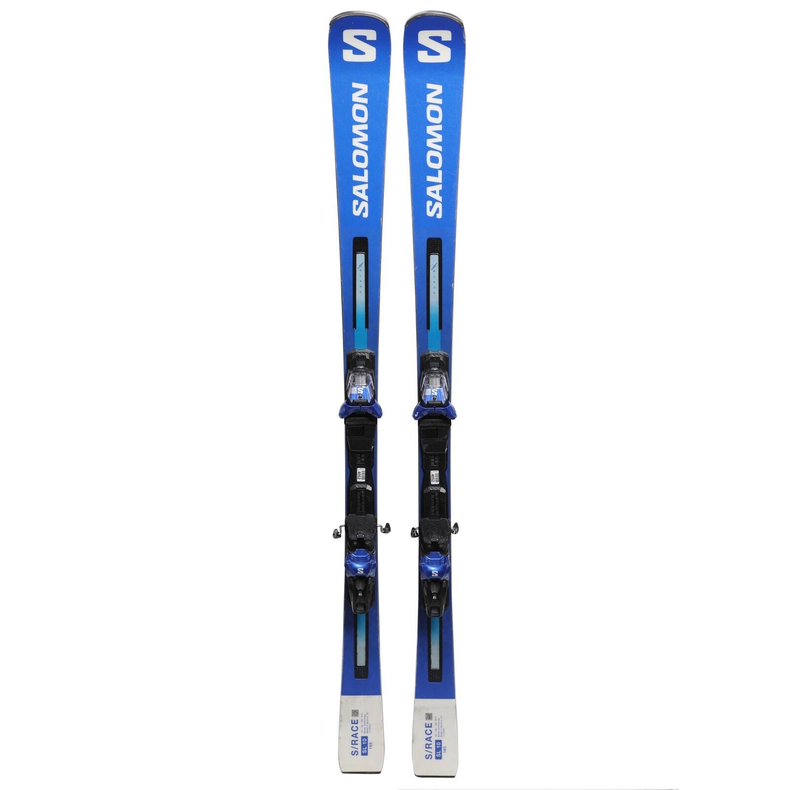 RECONDITIONNE - Ski Salomon S Race Sl 10 + Fixations 2/4