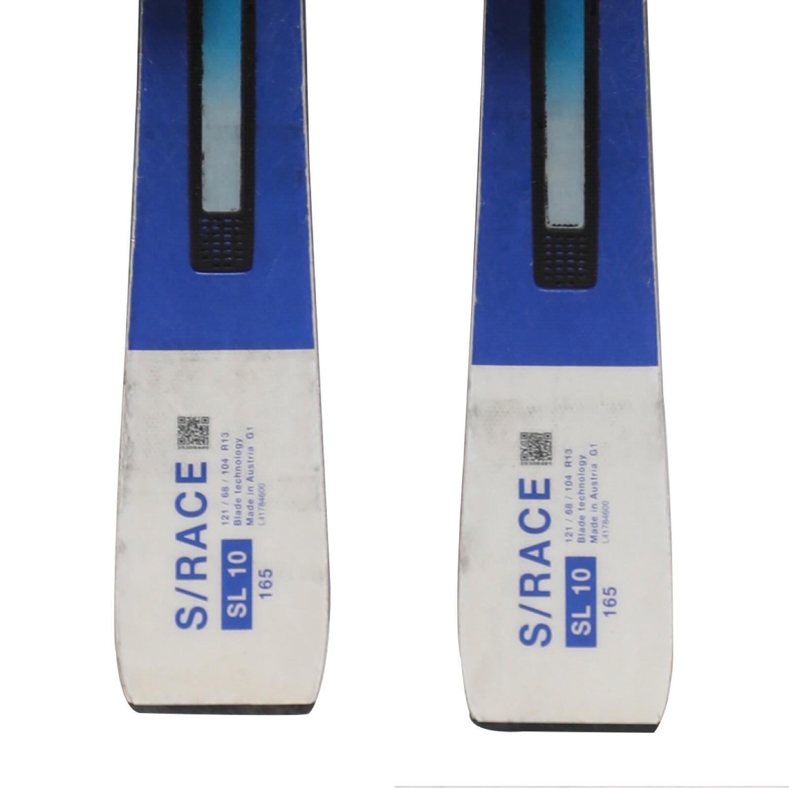 RECONDITIONNE - Ski Salomon S Race Sl 10 + Fixations 4/4