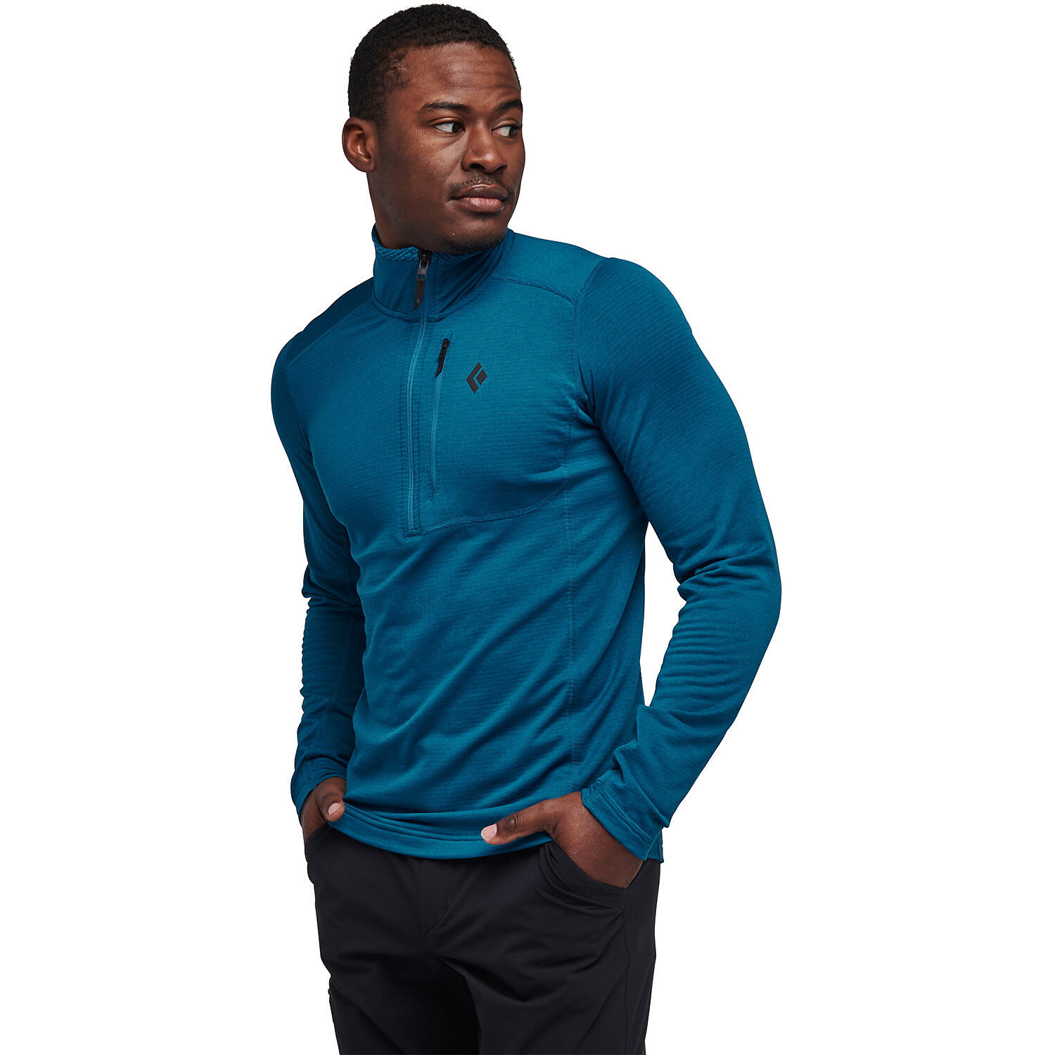 Herren Pullover M COEFFICIENT LT QZ PULLOVER 2/5