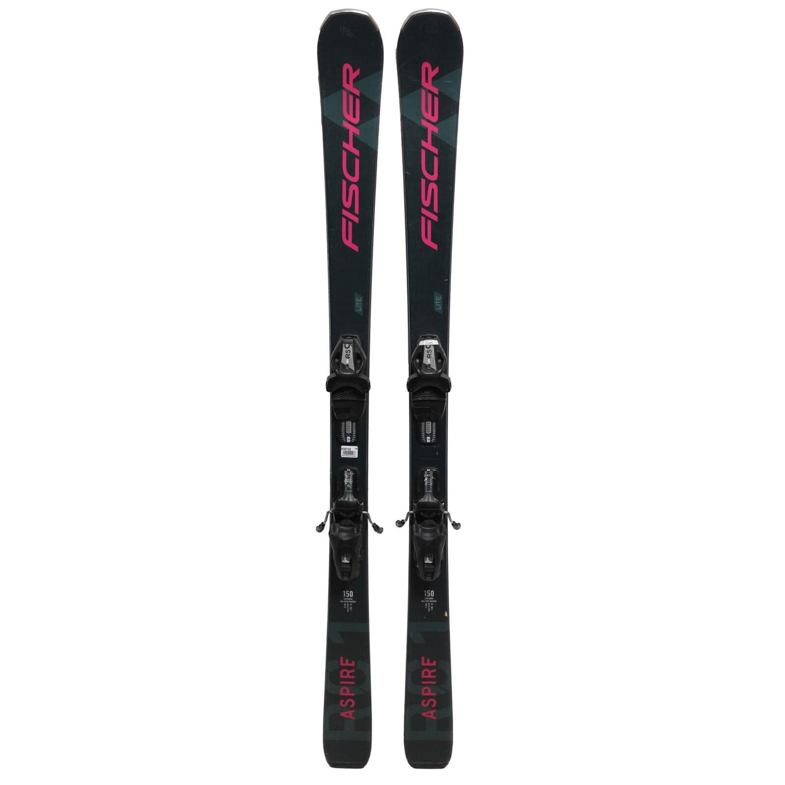 RECONDITIONNE - Ski Fischer Aspire Lite + Fixations 2/4