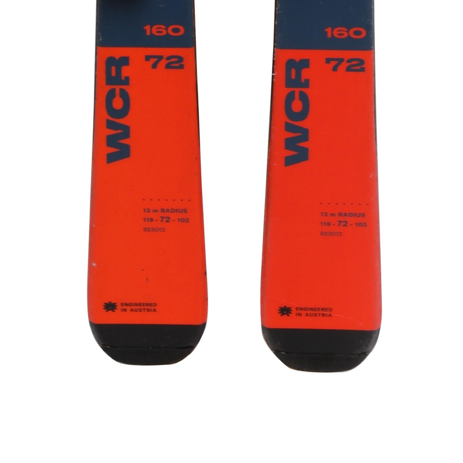 RECONDITIONNE - Ski Blizzard Wcr 72 + Fixations 4/4