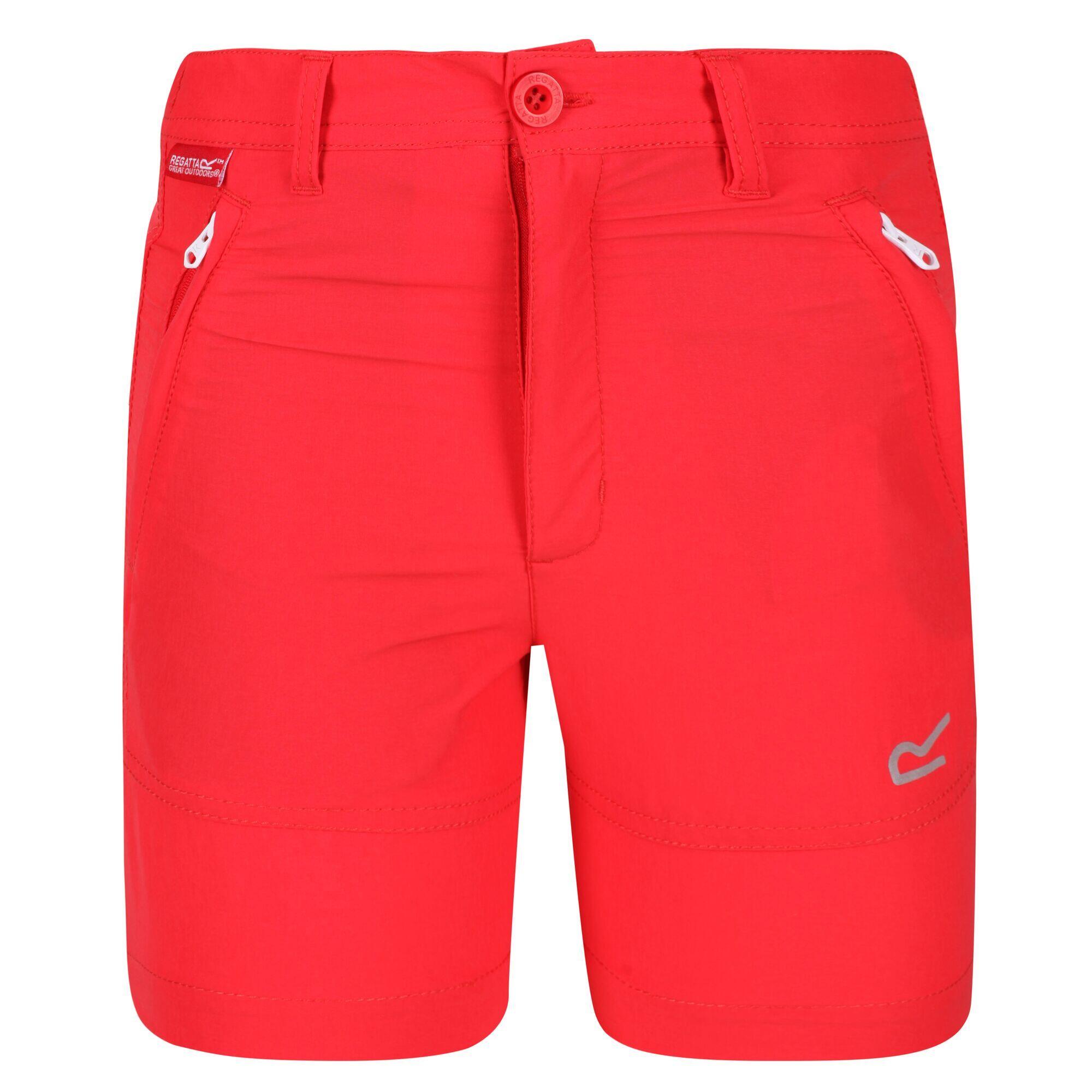 REGATTA Childrens/Kids Highton Shorts (Coral Blush)