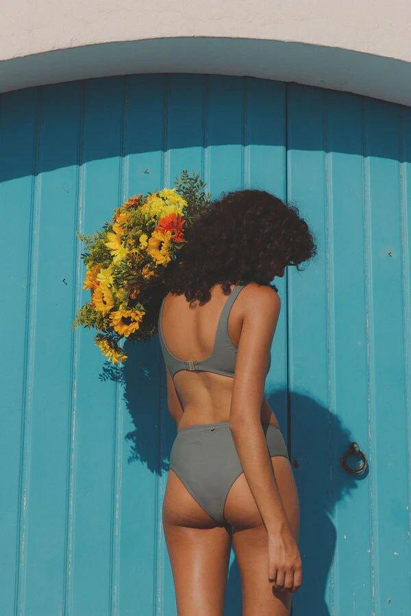 Classic Crop - Top da Bagno Donna 3/5
