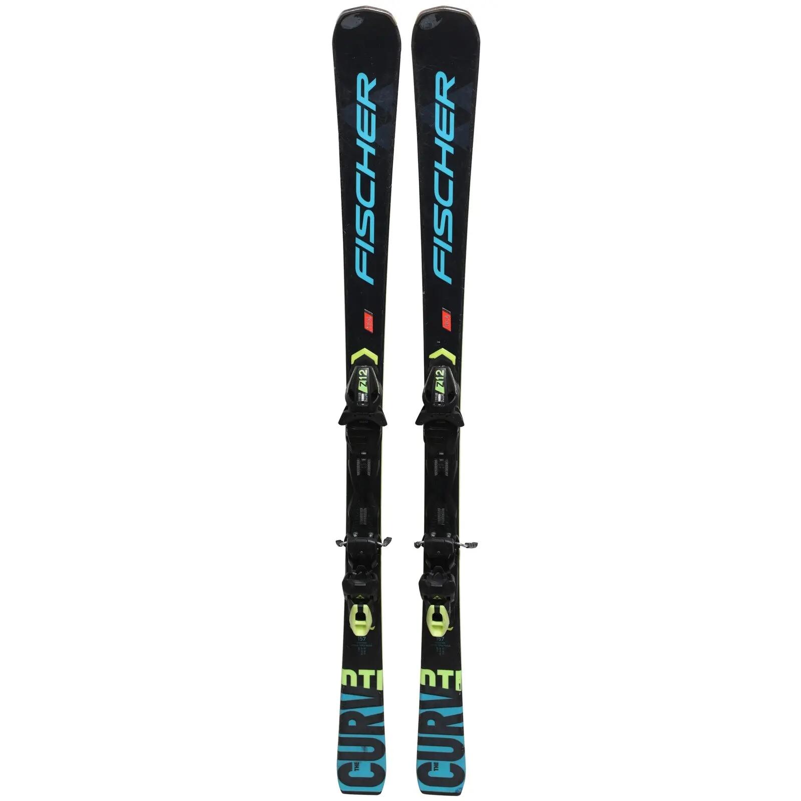 RECONDITIONNE - Ski Fischer The Curv Dti + Fixations 2/4