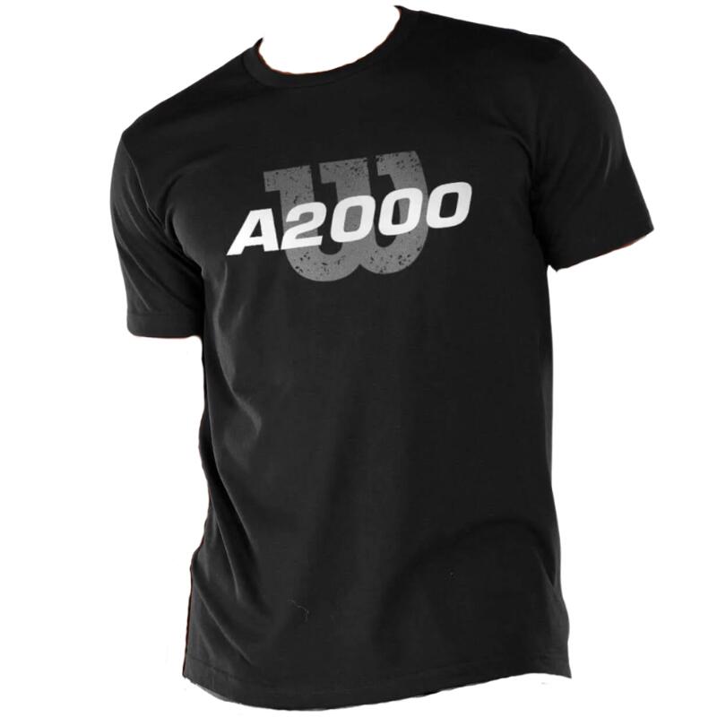 Wilson Distressed Tee L Black Fanzone 2/2