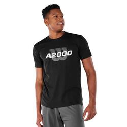 Wilson Distressed Tee L Black