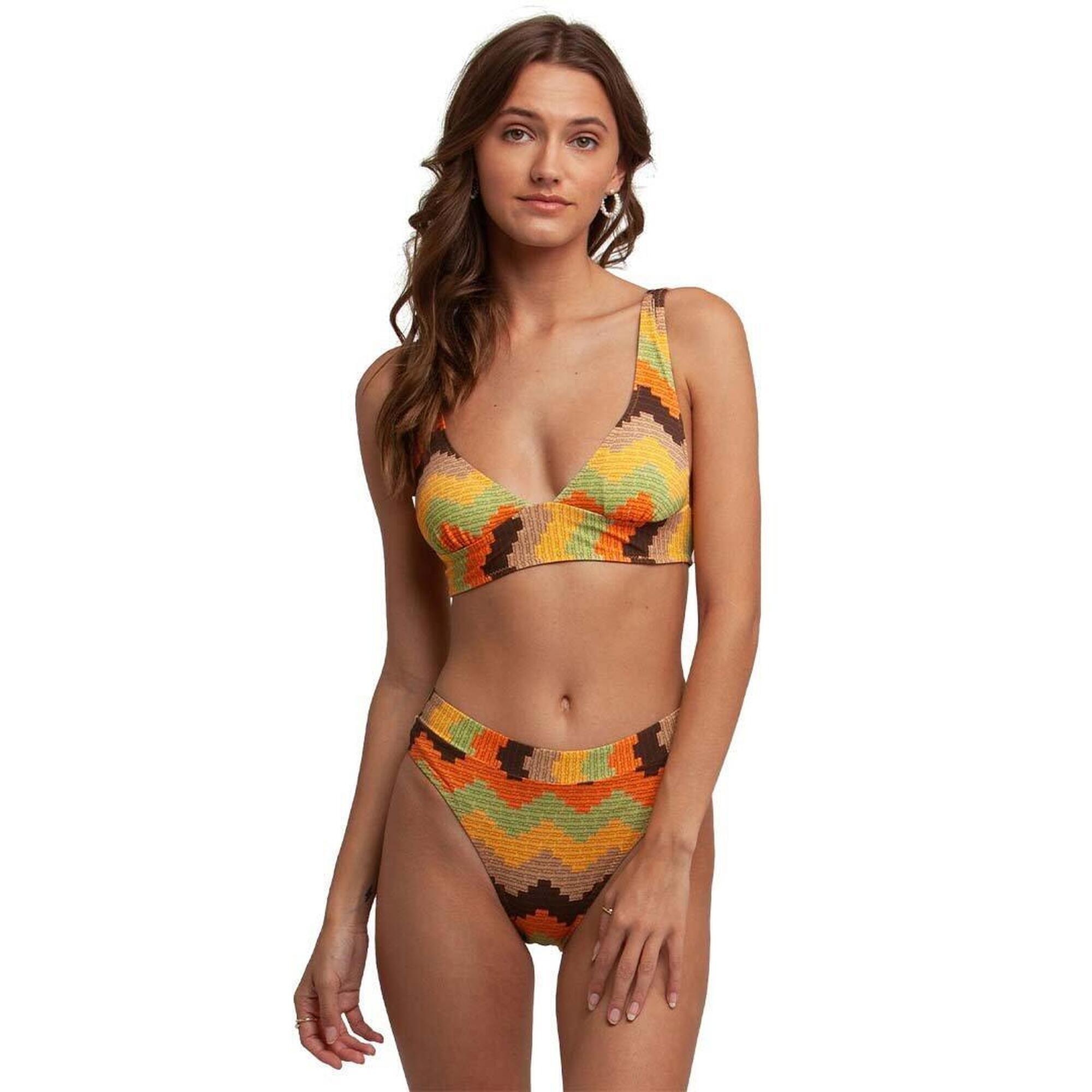 Rhythm - Cozumel - Haut De Maillot Femme - Maillot De Bain 2 Pièces - Marron - 38 S - Decathlon