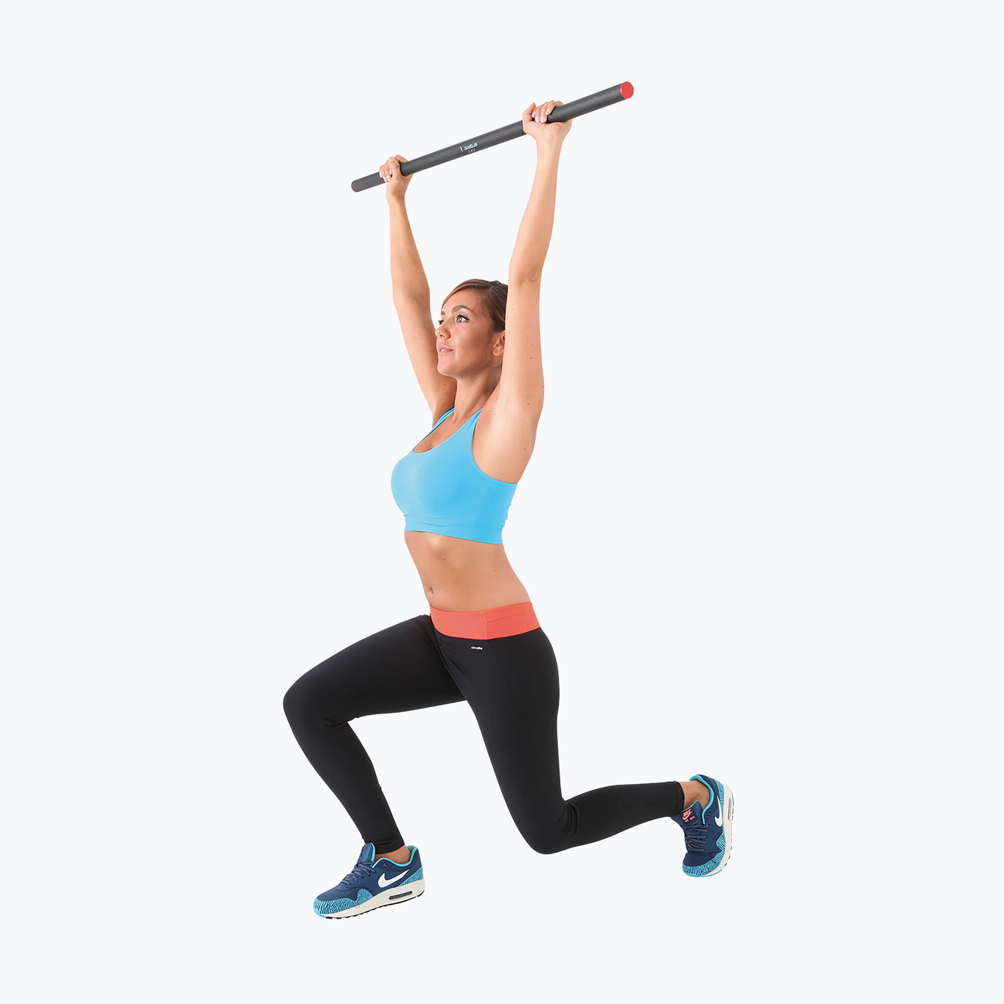 Gewichtsstab Weighted Bar 3 kg Rot Fitness / Krafttraining Unisex Rot 3/5