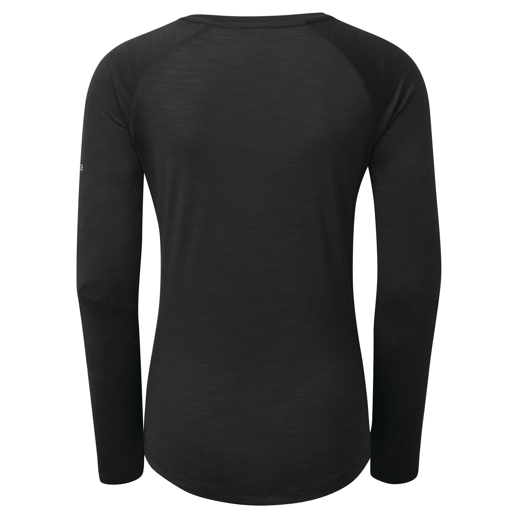 Womens/Ladies Discern Long Sleeve TShirt (Black) 2/5