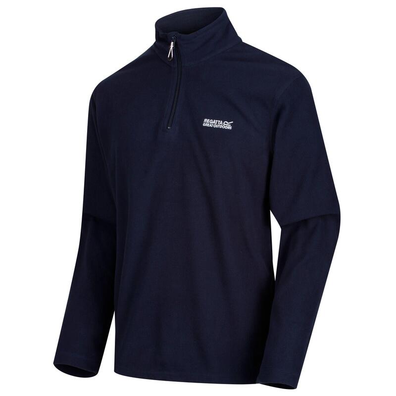 Geweldig voor Buiten Heren Thompson Half Zip Fleece Sweater (Navy)