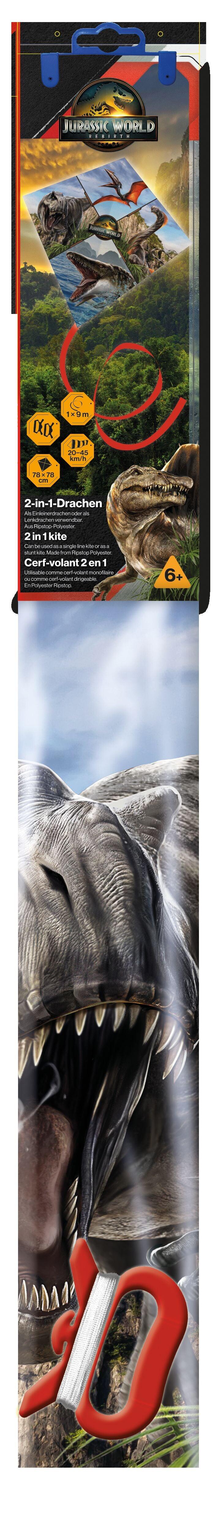 Pipa infantil Gunther Jurassic World GU1165 Azul 75 x 75 cm 2/3